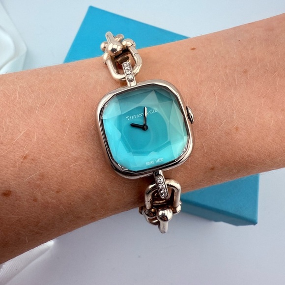 Tiffany & Co. HardWear Watch in Sterling Silver and Steel with Diamonds - Picture 3 of 14